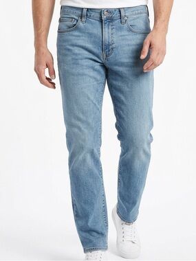 Carhartt Mens BD2807-M Rugged Flex Slim Fit Tapered Jeans Blue 32x32 Medium Wash